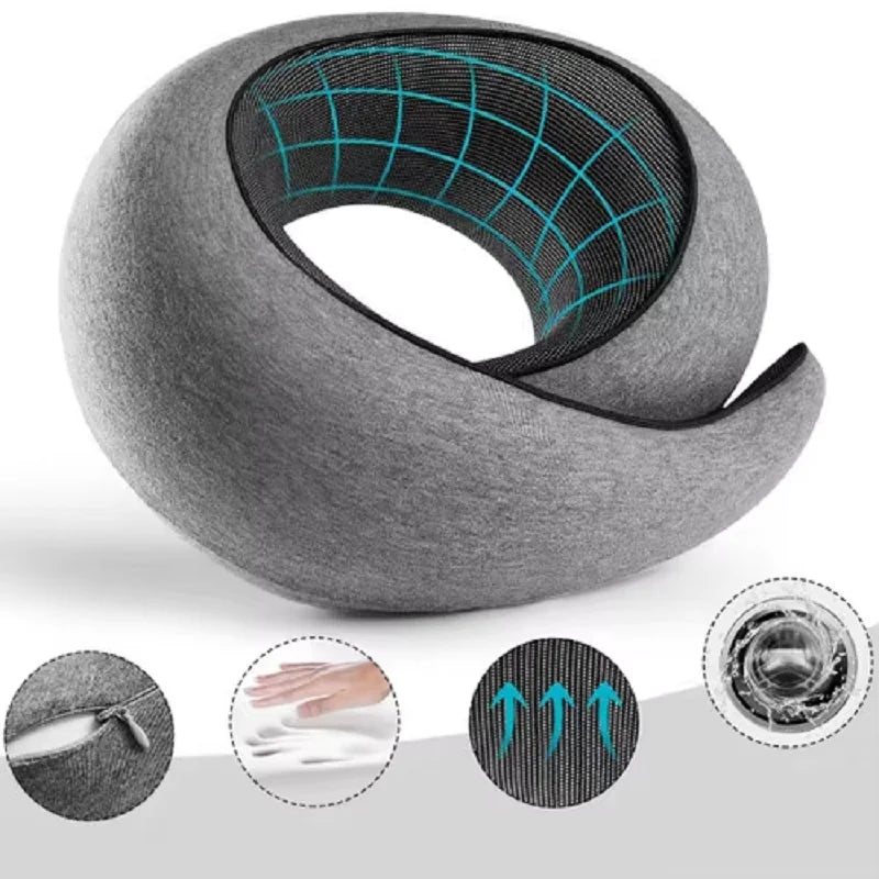 Coussin de voyage ergonomique & sac de transport