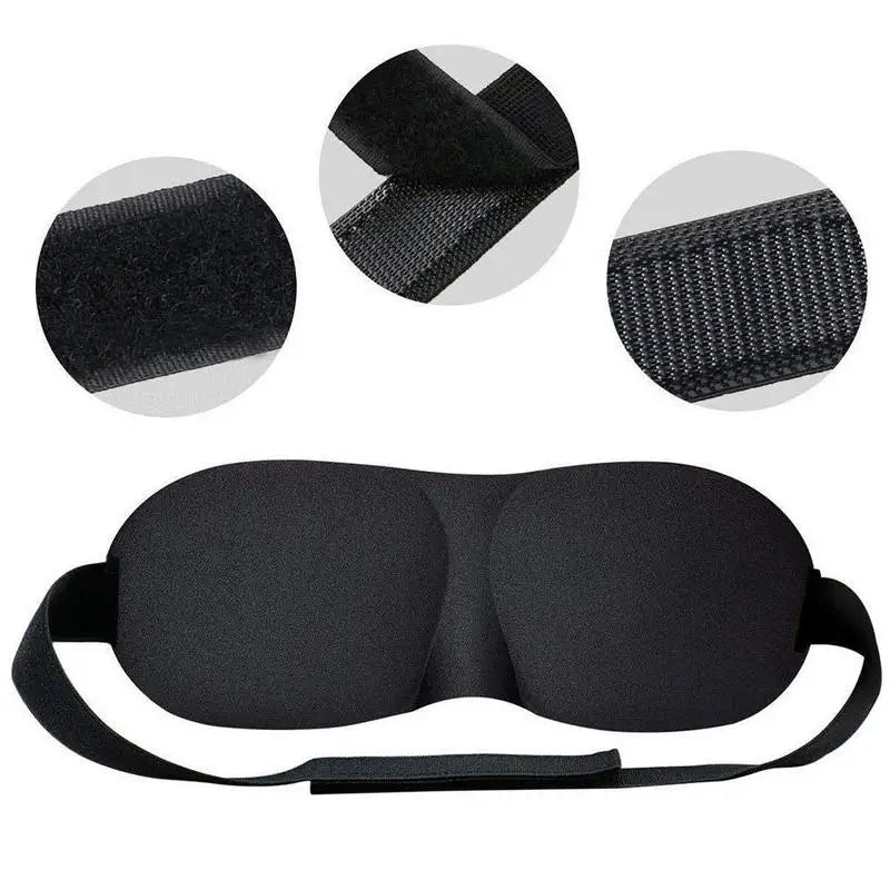 Masque de sommeil 3D contourné