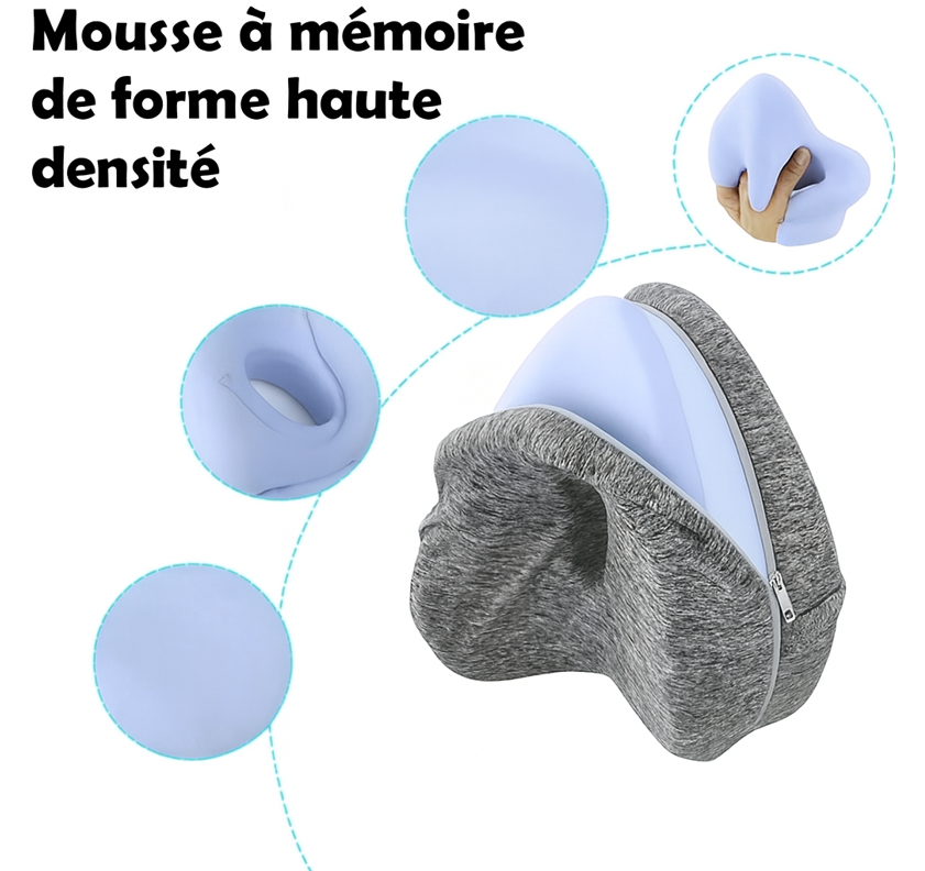 Coussin ergonomique pour genoux