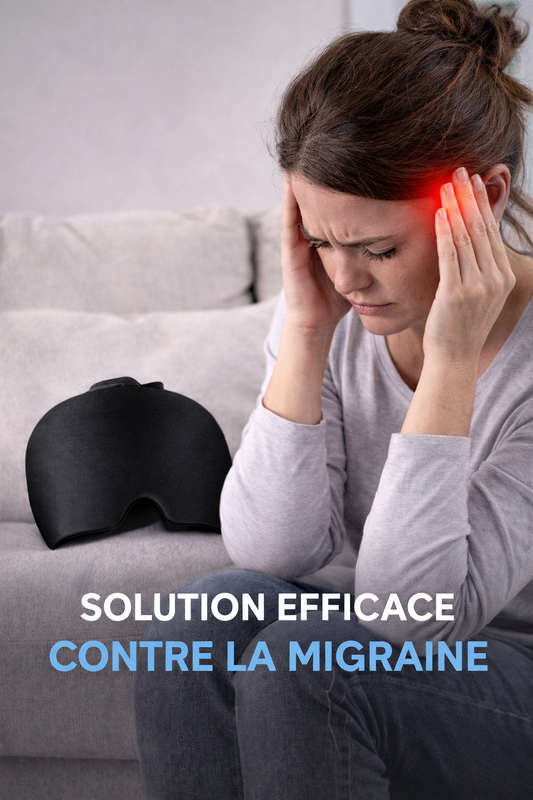 Hot &amp; Cold Gel Therapeutic Mask for Migraines
