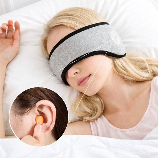 Ergonomic Noise-Canceling Sleep Mask