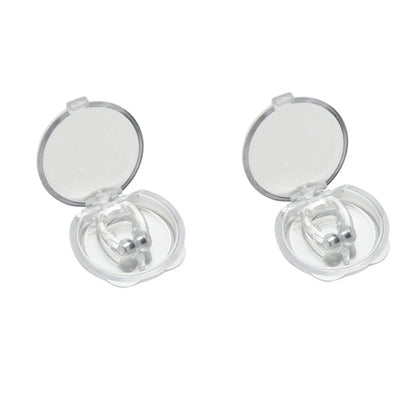 Clip Anti-Ronflement Magnétique en Silicone