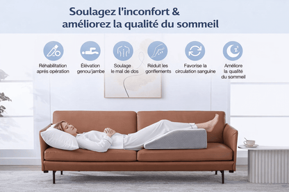 Coussin Ergonomique d’Élévation des Jambes - Ma Belle Nuit