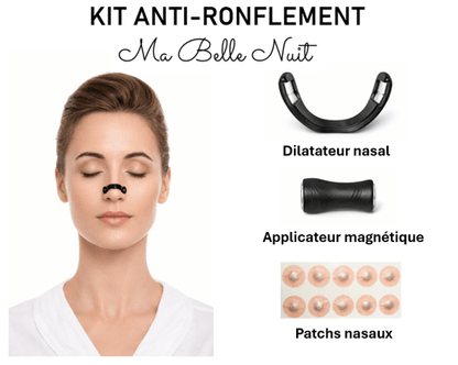 Kit Dilatateurs Nasaux Anti Ronflement - Ma Belle Nuit