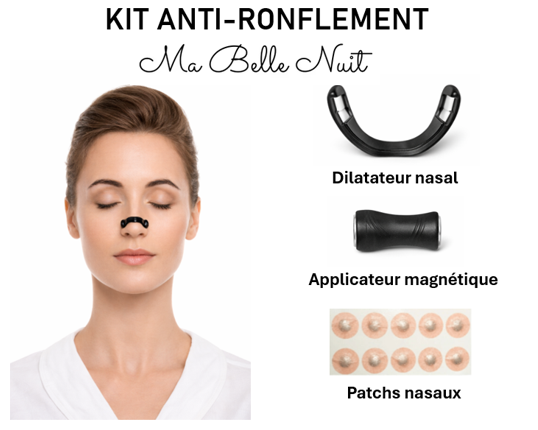 Kit Dilatateurs Nasaux Anti Ronflement