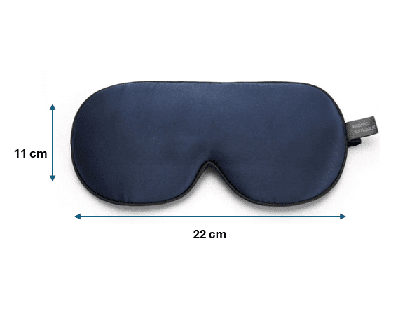 Masque de Sommeil en Soie de Mûrier Naturelle - Ma Belle Nuit