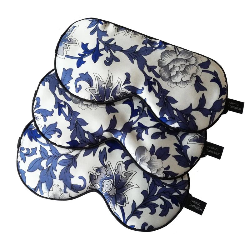 Masque de Sommeil en Soie de Mûrier Naturelle - Ma Belle Nuit