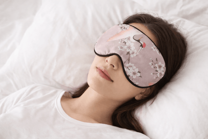 Masque de Sommeil en Soie Imprimée - Ma Belle Nuit