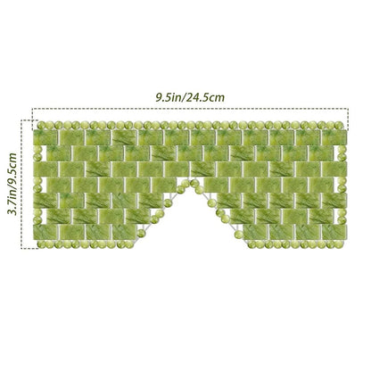 Masque de Sommeil Massant en Jade Naturel - Ma Belle Nuit
