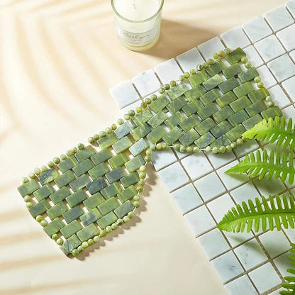 Masque de Sommeil Massant en Jade Naturel - Ma Belle Nuit