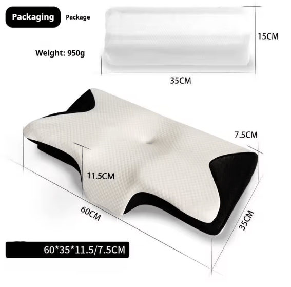 Oreiller ergonomique papillon 🦋 - Ma Belle Nuit