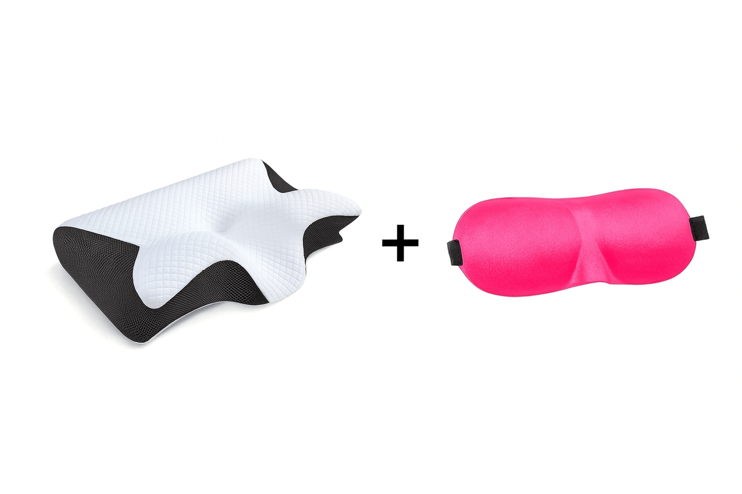 Pack Oreiller Ergonomique + Masque 3D - Sommeil Parfait - Ma Belle Nuit